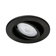 Philips LED süllyesztett világítótest FRESCO GU10 kerek mozgatható fekete PHILIPS világítás