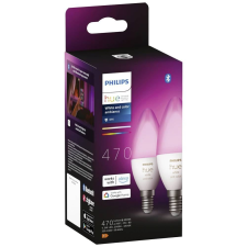 Philips Lighting Hue LED fényforrás White & Color Ambiance E14 Melegfehértől a hidegfehérig 2db (871951435671900) (871951435671900) izzó