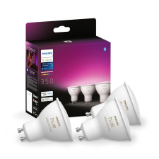 Philips Lighting Hue LED fényforrás White & Color Ambiance GU10 Melegfehértől a hidegfehérig 3db (871951434276700) (871951434276700) izzó