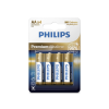 Philips LR6M4B/10 - 4 db alkáli elem AA PREMIUM ALKALINE 1,5V