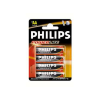 Philips LR6P4B/10 - 4 db alkáli elem AA POWER ALKALINE 1,5V