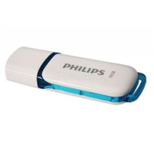 Philips pendrive, 16GB, Snow, USB2.0, fehér-kék (PH667933) pendrive
