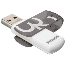 Philips pendrive USB2.0 32GB Vivid Edition szürke pendrive