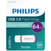 Philips Pendrive USB 3.0 64GB Snow Edition fehér-lila