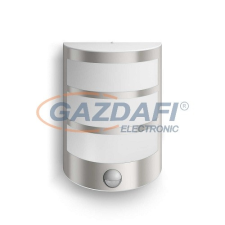 Philips Python 173244716 IR LED mozgásérzékelő fali lámpa, 1x6W 230V 600Lm, inox világítás