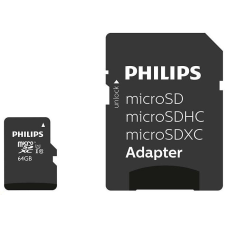 Philips Standard 64GB MicroSDXC 10 MB/s PH666868 memóriakártya