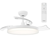 Philips Wentylator Sufitowy 35W 106cm Lampa Sufitowa Plafon LED 32W 4500lm 2700-5500K CCT Biały Pilot Solr Philips