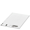 Phoenix Contact GmbH &amp; Co. KG Műanyag címke - US-EMLP (35X15) , Phoenix Contact, 0830300