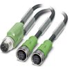 Phoenix Contact Sensor/Actuator cable SAC-3P-M12Y/2X3,0-PUR/M12FS B 1668988 Phoenix Contact (1668988)