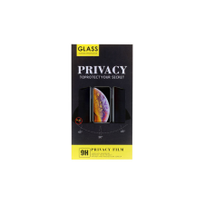 PHONEMAX Full Cover Privacy iPhone 12 / 12 Pro Fólia Fekete mobiltelefon kellék