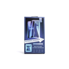PHONEMAX Karc és ütésálló üvegfólia fekete kerettel iPhone 13/13 Pro/14 Easy Go mobiltelefon kellék