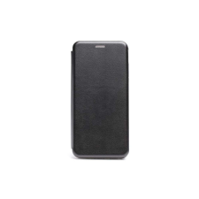 PHONEMAX Smart Diva fliptok Samsung Galaxy A11 A115F ívelt mágneses oldalra nyíló tok fekete tok és táska