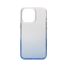 PHONEMAX Színátmenetes csillogós Tpu telefontok iPhone 14 Pro Max 6.7 colos kék tok és táska