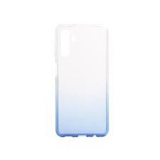 PHONEMAX Színátmenetes csillogós TPU telefontok Samsung Galaxy A34 5G Phonemax átlátszó-kék tok és táska