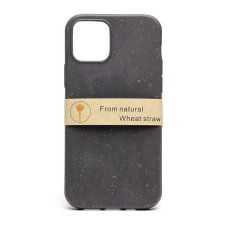 PHONEMAX Természetes alapanyagú tok iPhone 12 Mini Eco2 Zerowaste fekete tok és táska
