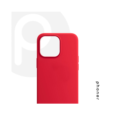 Phoner Apple iPhone 11 szilikon tok, piros tok és táska