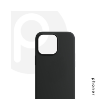 Phoner Apple iPhone 12 Pro Max szilikon tok, fekete tok és táska