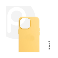 Phoner Apple iPhone 12 Pro Max szilikon tok, sárga tok és táska