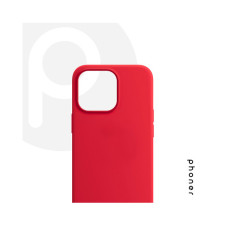 Phoner Apple iPhone 13 mini szilikon tok, piros tok és táska