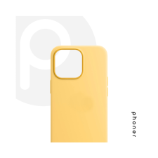 Phoner Apple iPhone 13 Pro szilikon tok, sárga tok és táska