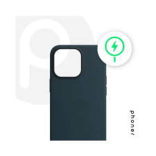  Phoner Apple iPhone 14 Pro Max Magsafe szilikon tok, kék tok és táska