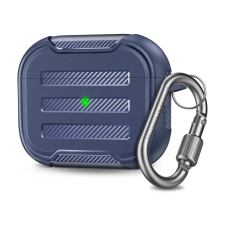 Phoner Carbon Apple Airpods Pro tok - Éjkék fülhallgató, fejhallgató tok