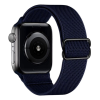 Phoner Dew Apple Watch csatos fonott szövet szíj, 38/40/41mm, sötétkék