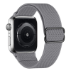 Phoner Dew Apple Watch csatos fonott szövet szíj, 38/40/41mm, szürke