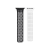 Phoner Spike Apple Watch szilikon szíj, 38/40/41mm, fekete/fehér