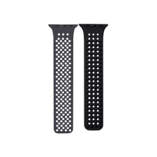 Phoner Spike Apple Watch szilikon szíj 38/40/41mm szürke/fekete (72535) (PH72535) okosóra kellék
