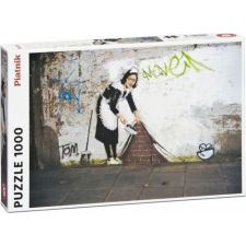 Piatnik Puzzle - 1000 db-os, Banksy Szobalány (PTK554247) (453244) puzzle, kirakós