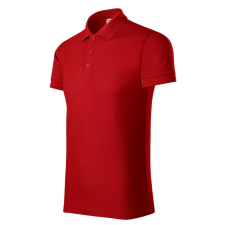 Piccolio P21 Joy galléros férfi póló piros színben munkaruha