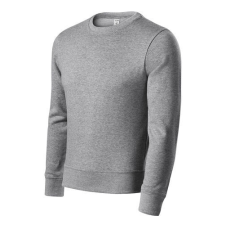 Piccolio P41 Piccolio Zero unisex hosszú ujjú felső sötétszürke melírozott - 3XL munkaruha