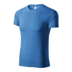 Piccolio P73 Piccolio Paint unisex póló azúrkék - 3XL