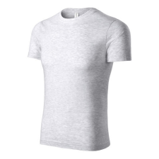 Piccolio P73 Piccolio Paint unisex póló világosszürke melírozott - 4XL munkaruha