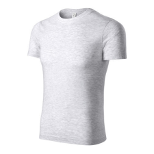 Piccolio P74 Piccolio Peak póló unisex világosszürke melírozott - L munkaruha