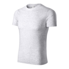 Piccolio P74 Piccolio Peak póló unisex világosszürke melírozott - M