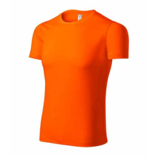 Piccolio P81 Piccolio Pixel unisex póló neon narancssárga - M