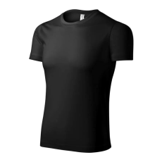 Piccolio P81 Pixel unisex póló fekete színben