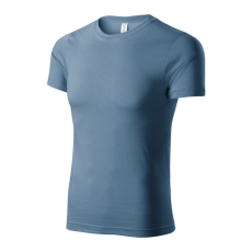 Piccolio Paint póló unisex farmerkék M