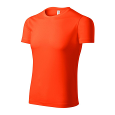 Piccolio Pixel póló unisex neon narancssárga S