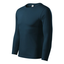 Piccolio Progress LS póló unisex tengerészkék XL munkaruha