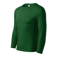 Piccolio Progress LS póló unisex üvegzöld M
