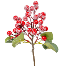  Pick piros bogyós pick M22cm dekorációs kellék