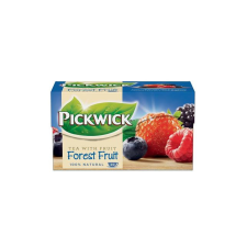 PICKWICK Fekete tea, 20x1,5 g, PICKWICK, erdei gyümölcs tea