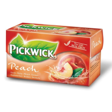 Pickwick Fekete tea, 20x1,5 g, PICKWICK, őszibarack tea