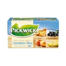 Pickwick Fekete tea, 20x1,5 g, PICKWICK \"Variációk II\",narancs, fekete ribizli, őszibarack, citrom gyógytea