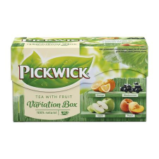 Pickwick Fekete tea, 20x1,5 g, PICKWICK "Variációk Zöld", narancs, feketeribizli, alma, őszibarack tea