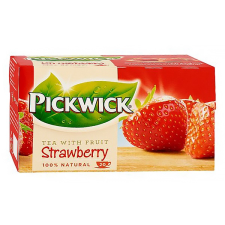 Pickwick Fekete tea pickwick ízesített eper 20 filter/doboz 4011158 tea
