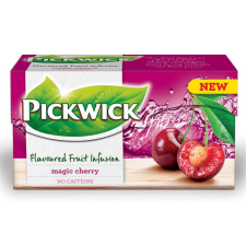 Pickwick Gyümölcstea, 20x2 g, PICKWICK &quot;Fruit Fusion&quot;, mágikus meggy tea